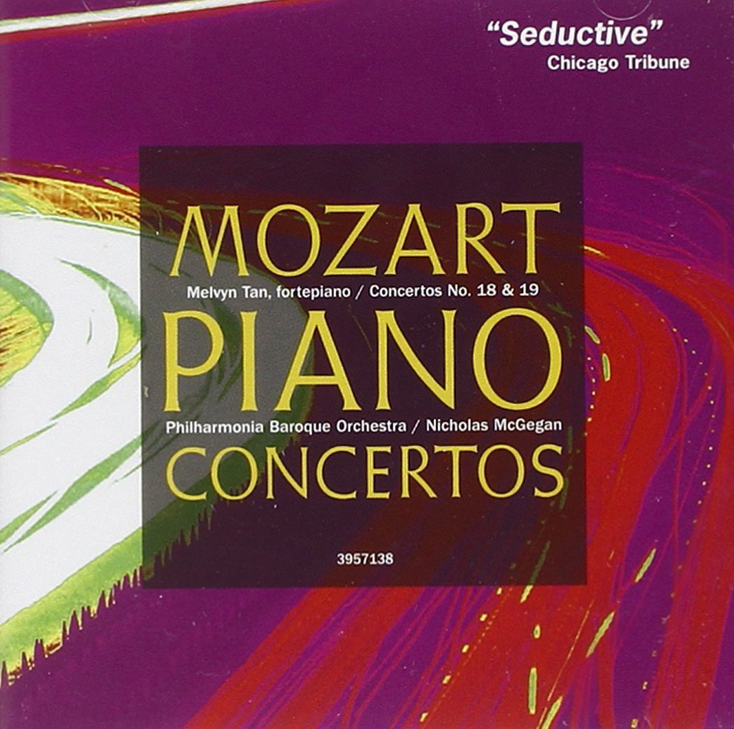 Piano Concertos Nos. 18 & 19 [Audio CD] Melvyn Tan - fortepiano Philharmonia Baroque Orchestra Nicholas McGegan - director