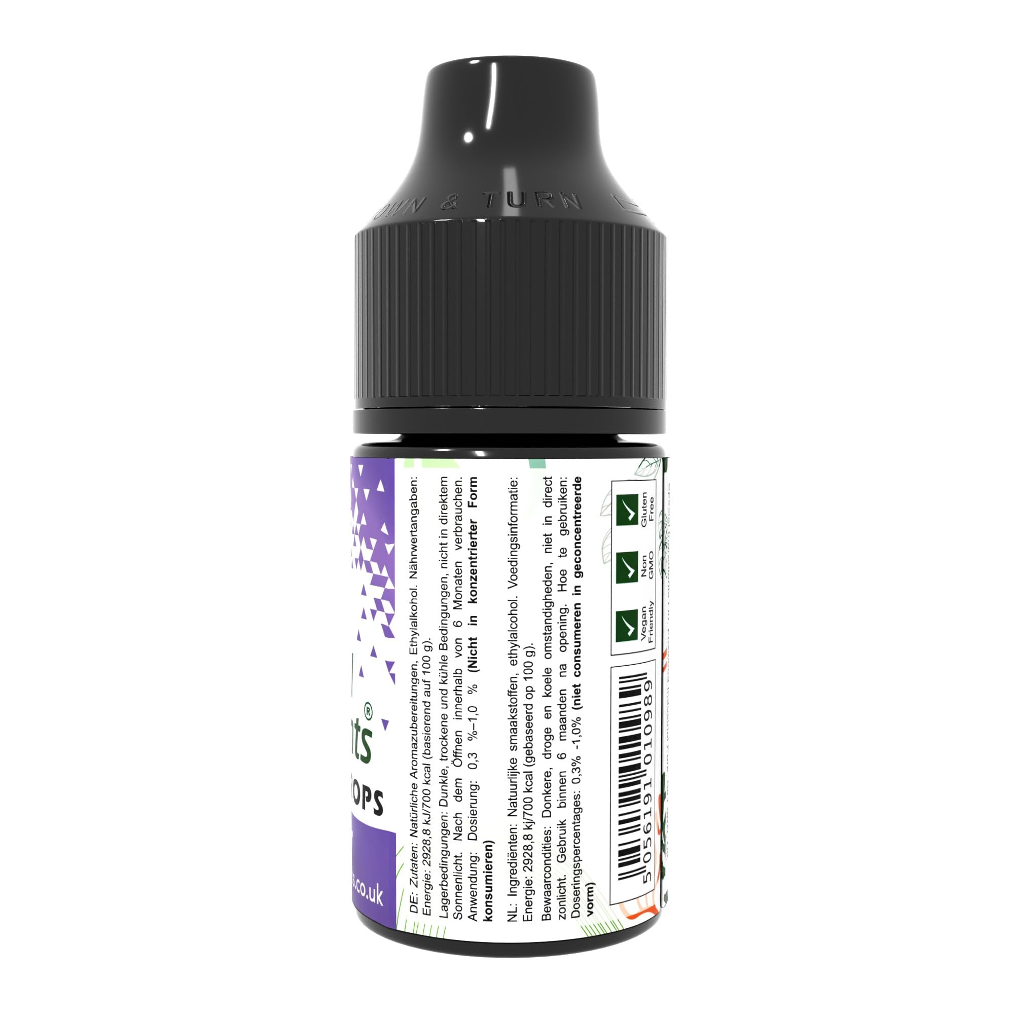 Special Ingredients Flavour Drops Lavender, 500 ml | Lavendel-Geschmackstropfen, Lebensmittelaroma, Vegane Geschmackstropfen, Für Backen, Speisen und Getränke, Zuckerfrei