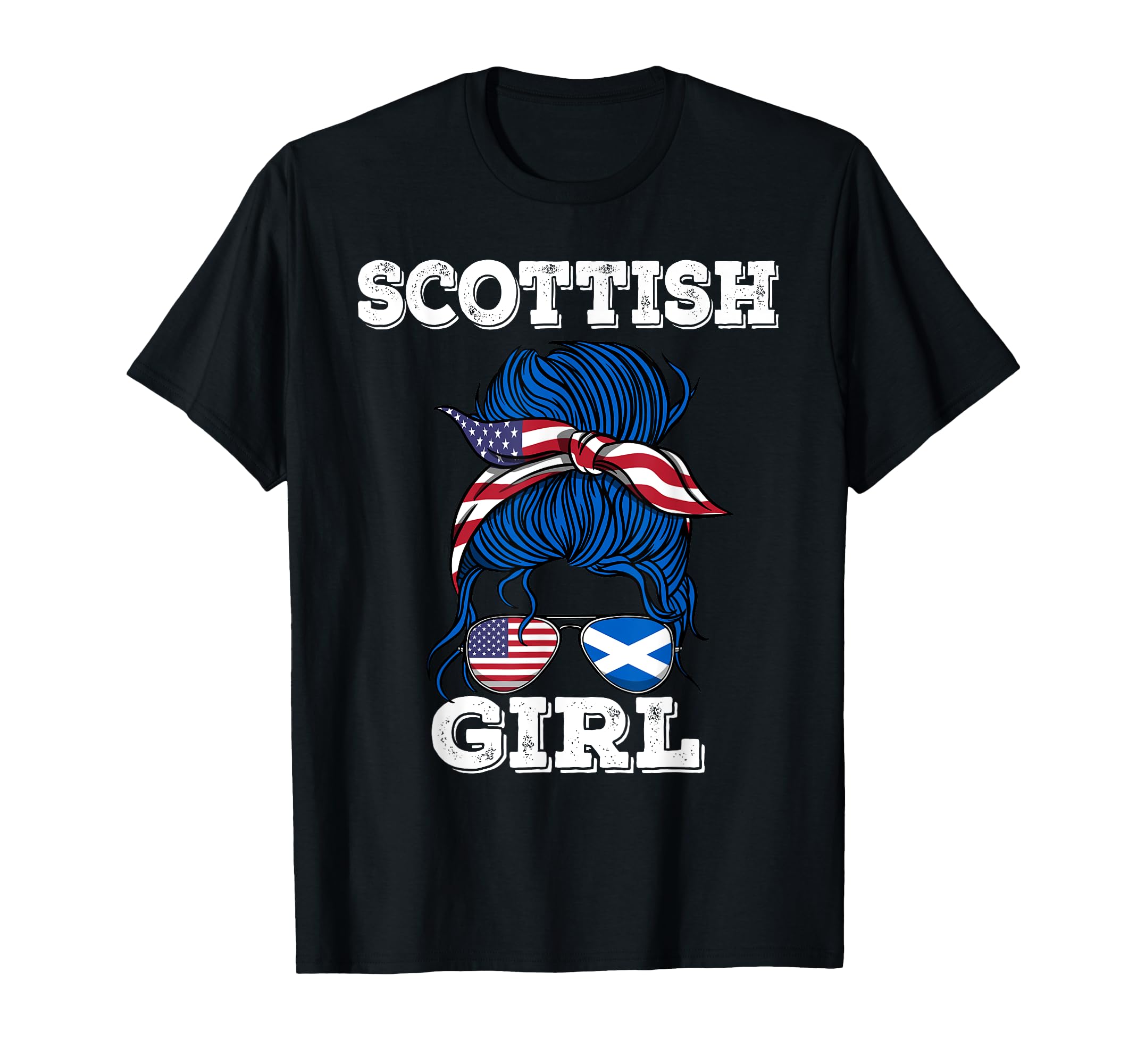 Scottish Girl Scotland Roots T-Shirt