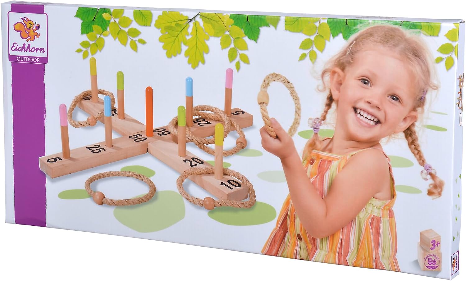 Simba Eichhorn 100004405 Wooden Cross Game for Children