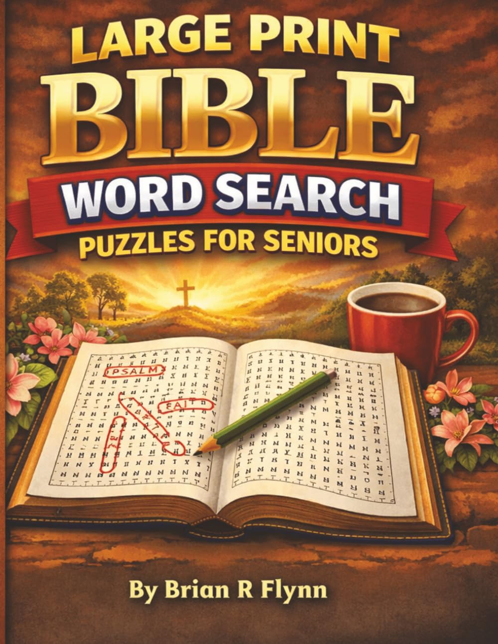 LARGE PRINT BIBLE WORD SEARCH PUZZLES FOR SENIORS: 100 THEMED PUZZLES EACH WITH 20 SEARCH WORDS THATS 2000 BRAIN BOOSTING FUN FOR SENIORS