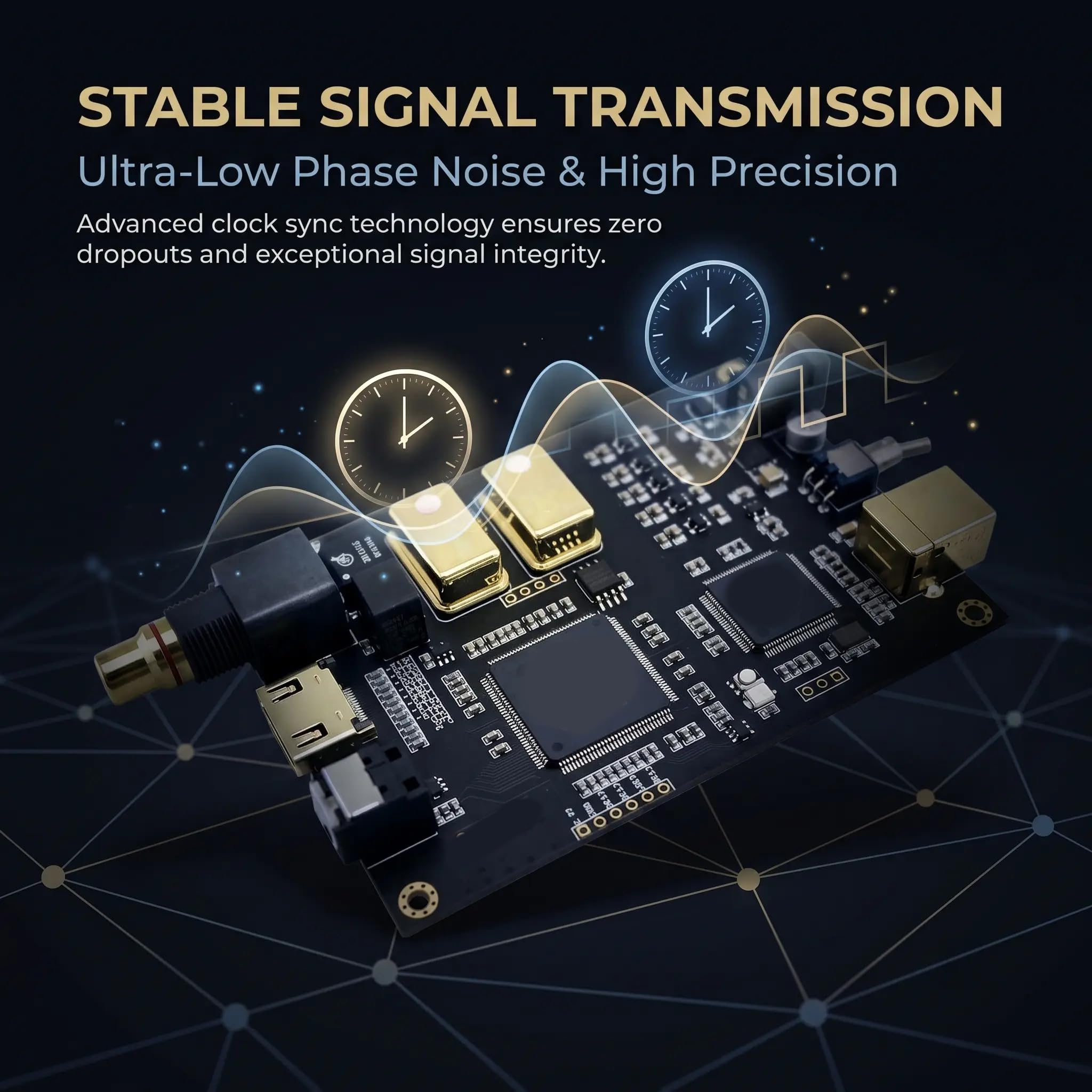 Scheda USB HiFi Domestica con Uscita Digitale FPGA