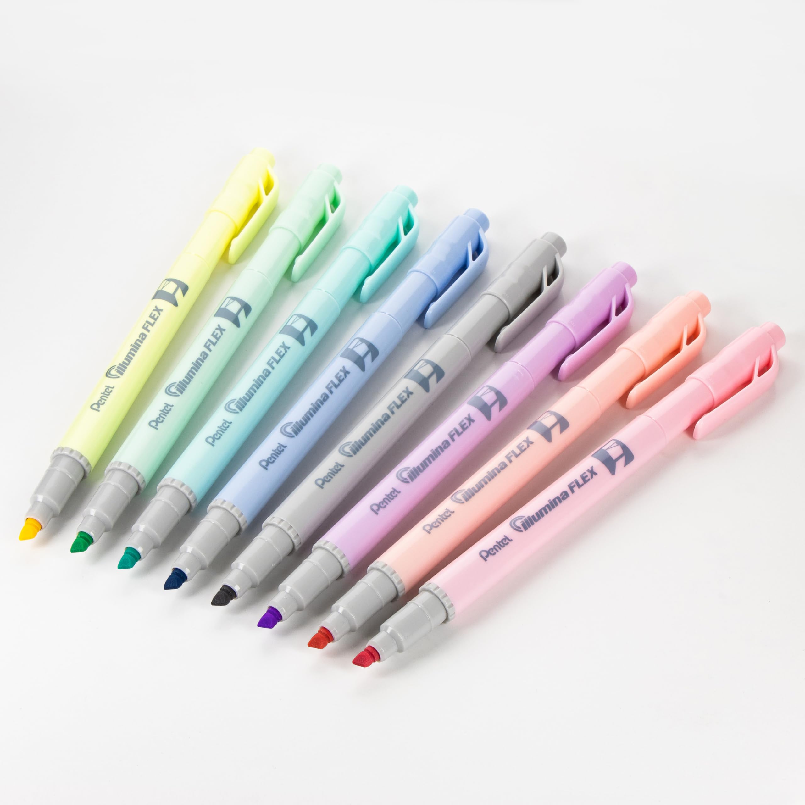 Amazon.co.jp: ぺんてる イルミナフレックス ツインチップ蛍光ペン