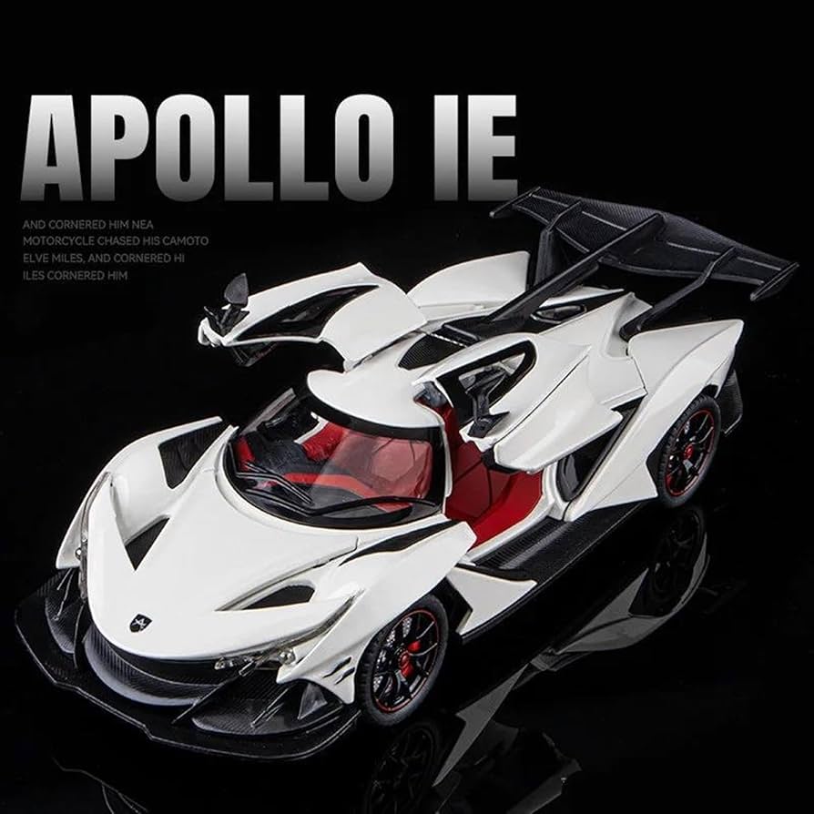 アポロ IE 1/18 ホワイト Apollo Intensa Emozione (Apollo IE) White (Diecast Car