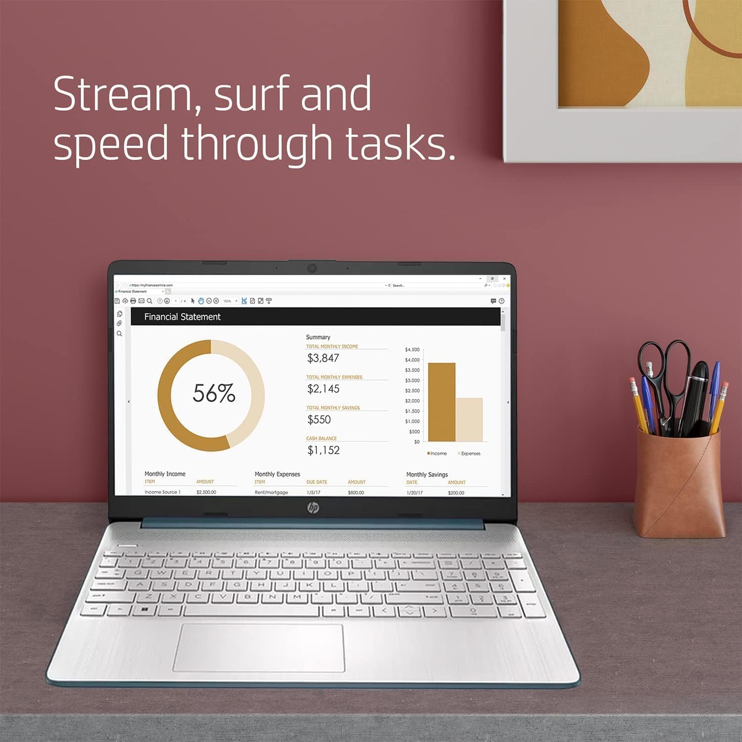 Amazon.co.jp: HP 15.6インチノートパソコン | 新学期限定版 Microsoft