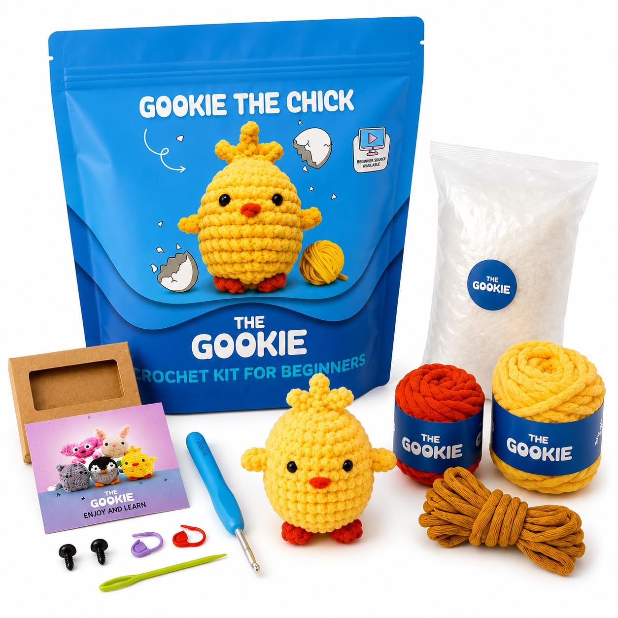 THE GOOKIE Crochet Kit - crochet kits | Mubboo