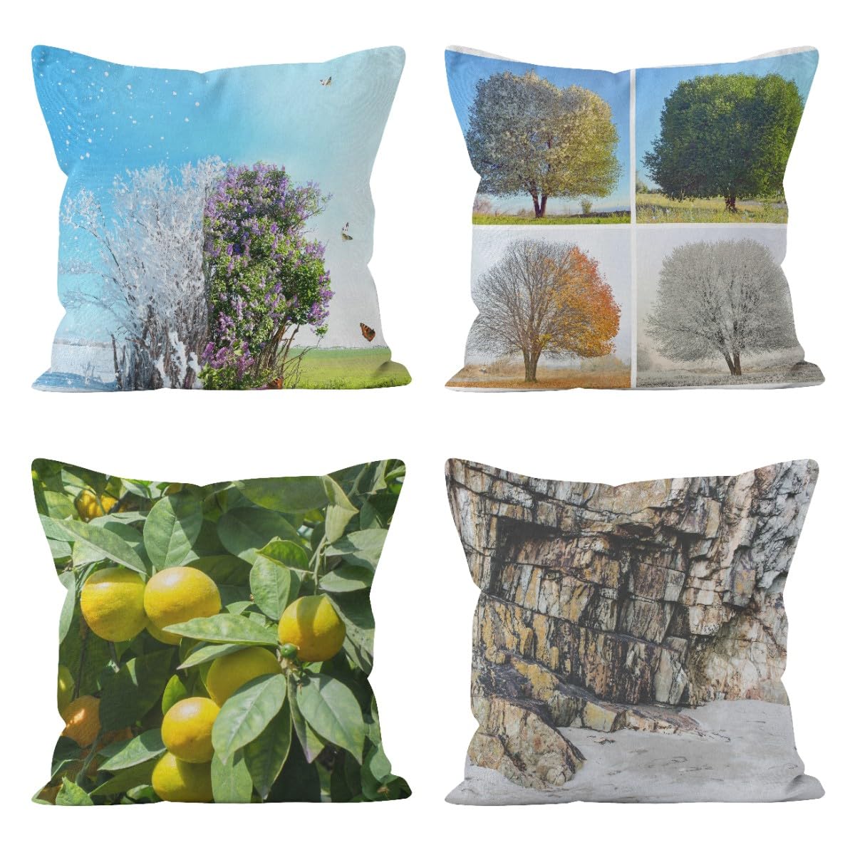 Housse de coussin 50x50 en lin lavable pour rénover facilement un canapé usé sans tout racheter