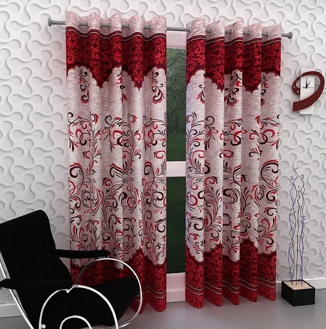 WI INTERNATIONAL cur-panel-darbar-5FT-RED_s2