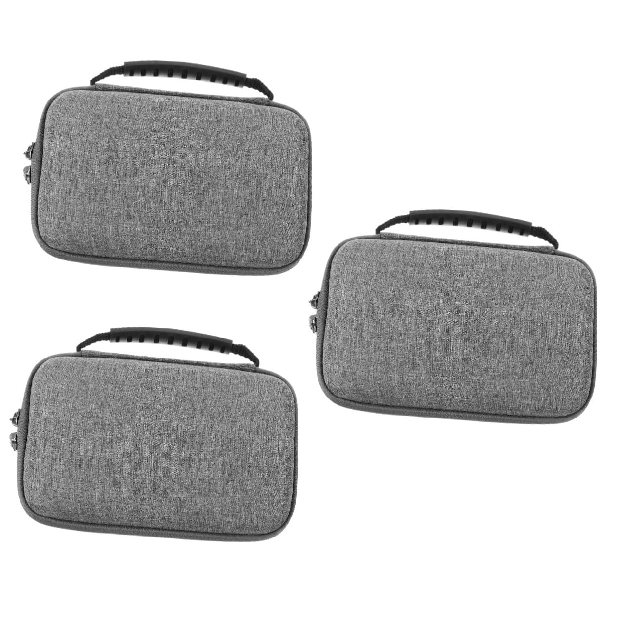 Gadpiparty 3piezas Organizador De Cargadores y Cables Electrónicos Estuche Portátil De para Accesorios Bolsa De Almacenamiento y para y