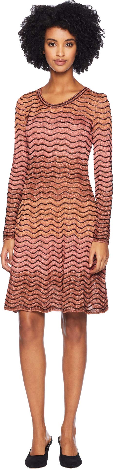 M MissoniWomen's Ripple Lurex Long Sleeve Dress