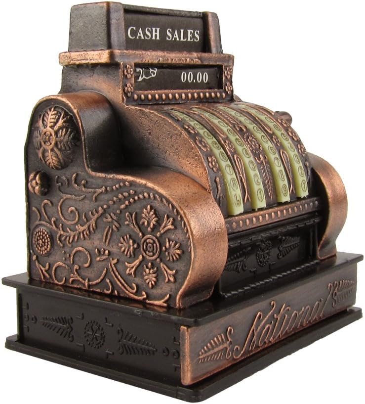 Treasure Gurus 1:6 Scale Model Miniature Cash Register Diorama Accessory Metal Pencil Sharpener (Pack of 2)