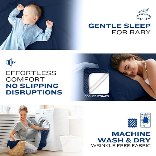 Miniatura 5 de DREAMCARE - Juego de sábanas de tamaño matrimonial, 4piezas, refrescantes, suaves y duraderas de 100% poliéster de microfibra de cepillado fino con