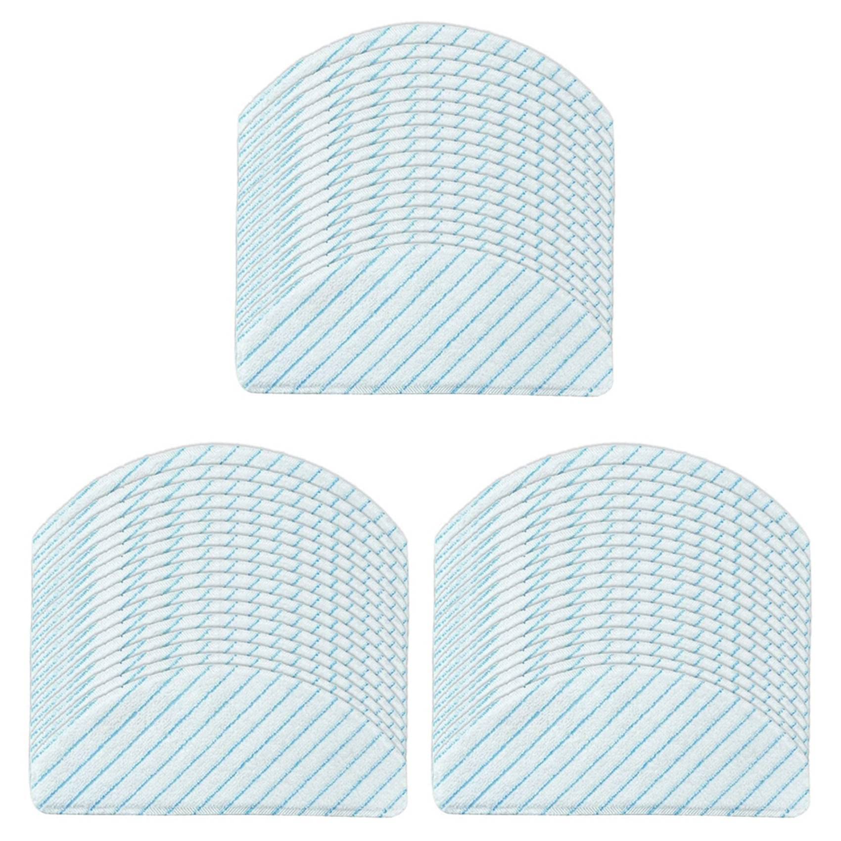 Hndhbfgrt 150Pcs Disposable Strong Rag Mop Cloths Pads for OZMO T8 T8 Max T9 Power/Max Vacuum Cleaner Parts