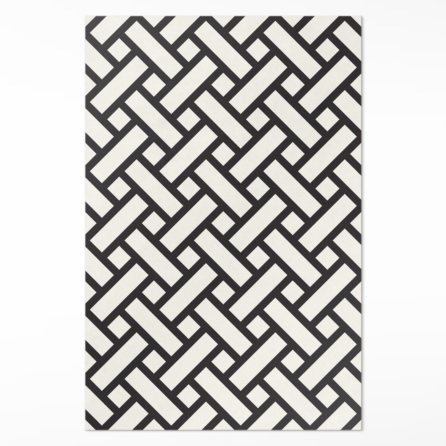 Tapis en vinyle 140x210 cm rectangulaire Floorart pour salon et cuisine