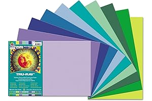 Assorted Paper Construction - 12x18 - 50 Sheets