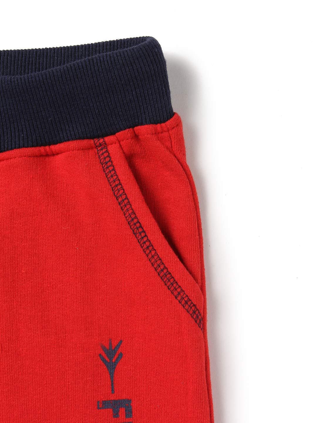 CuB McPAWS be curious Boys' Regular Fit Trackpants (BA19TRKBCT39_Red_4-5 Years) 1