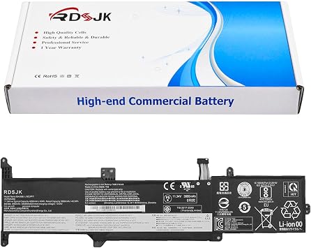 بطارية كمبيوتر محمول RDSJK L19C3PF7 L19L3PF5 L19D3PF5 لجهاز Lenovo IdeaPad 3-14ADA05 3-14ARE05 3-14IIL05 3-14IML05 3-15ARE05 3-15IIL05 3-15IML05 Series 5B10X02599 5B10X02602 5B10X02607 11.34 فولت 45 وات في الساعة