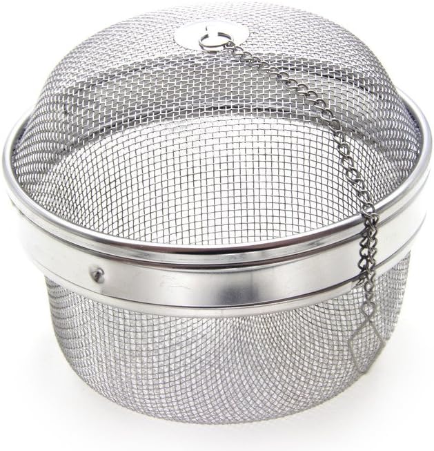 Time Roaming 5.1"D Stainless Steel Mesh Spice Ball Tea Ball Herb Infuser