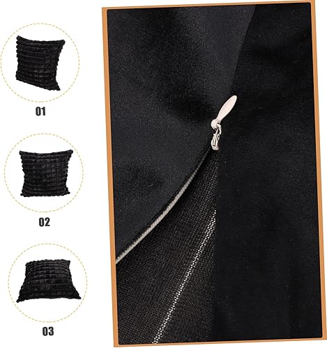 Miniatura 2 de Homoyoyo 2 fundas de almohada de felpa, accesorios de oficina, almohadas coloridas, almohada esponjosa, alternativa para sofá, funda de almohada