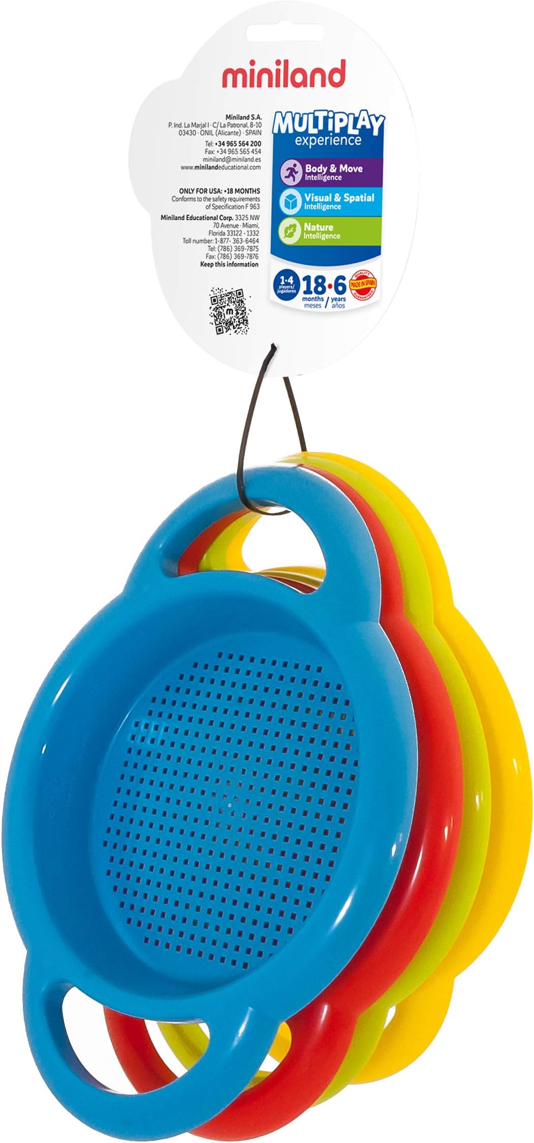 Miniland Special Sieve Set (4-Piece) 29040