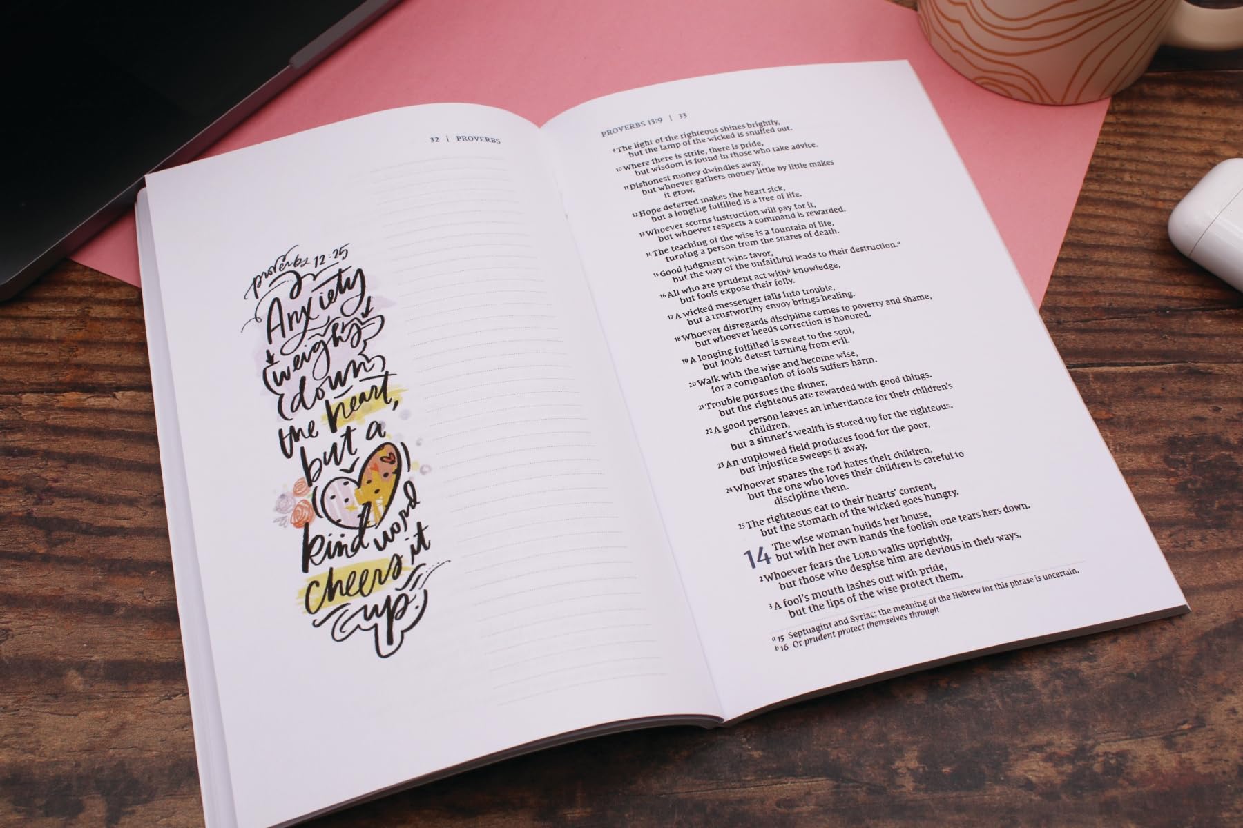 NIV, Beautiful Word Bible Journal, Proverbs, Paperback, Comfort Print - Image 4