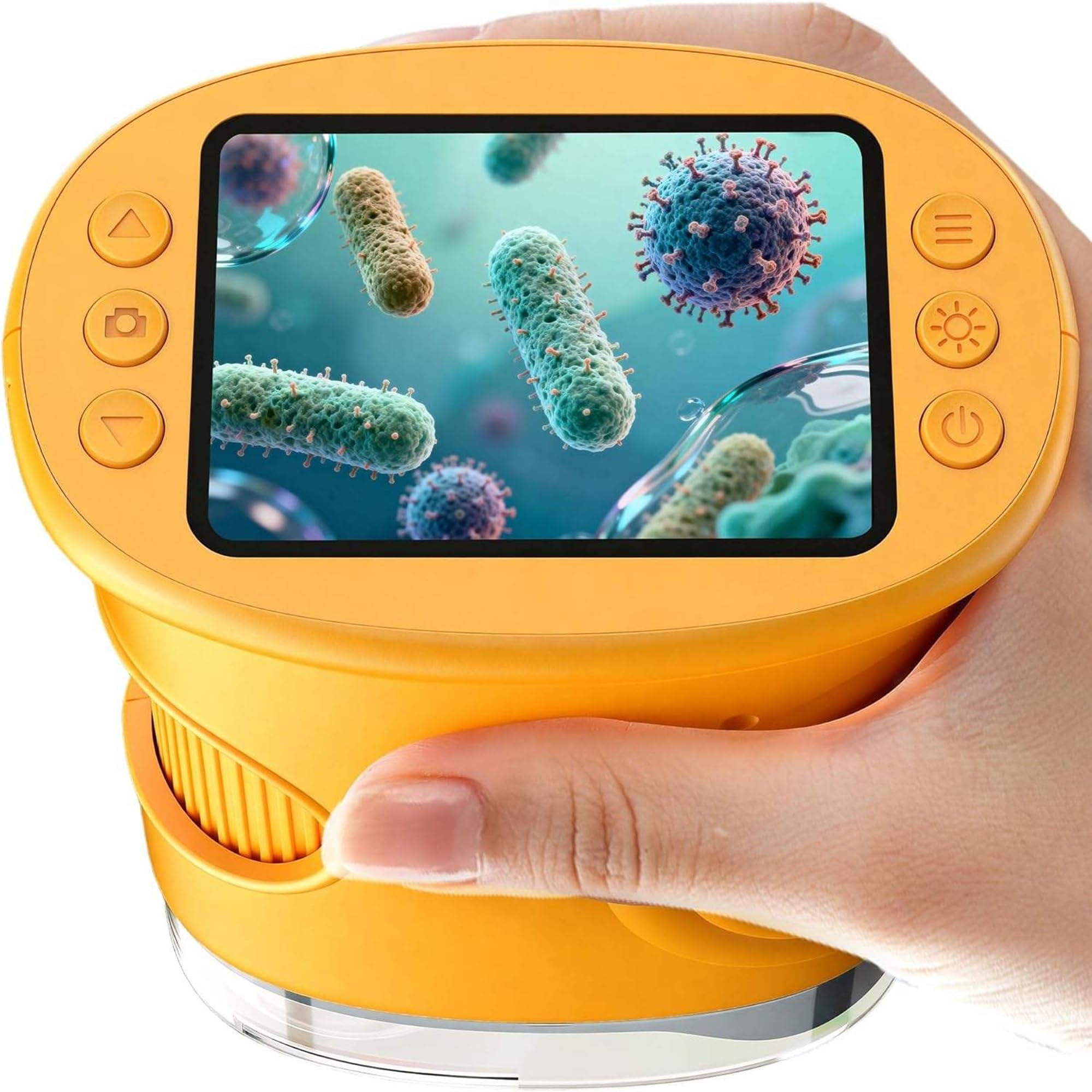 View 1 of 1000X Handheld Digital Microscope for Kids Pocket Magnifying Glass