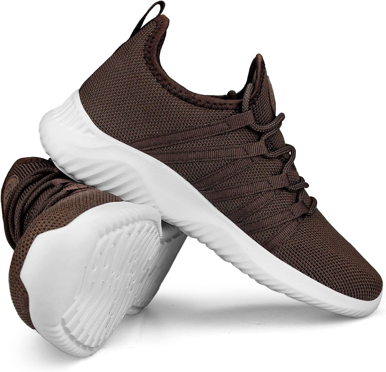 Feethit Womens Slip On Running Shoes Non Slip Walking Shoes Lightweight Gym Workout Shoes Breathable Fashion Sneakers - Image 6