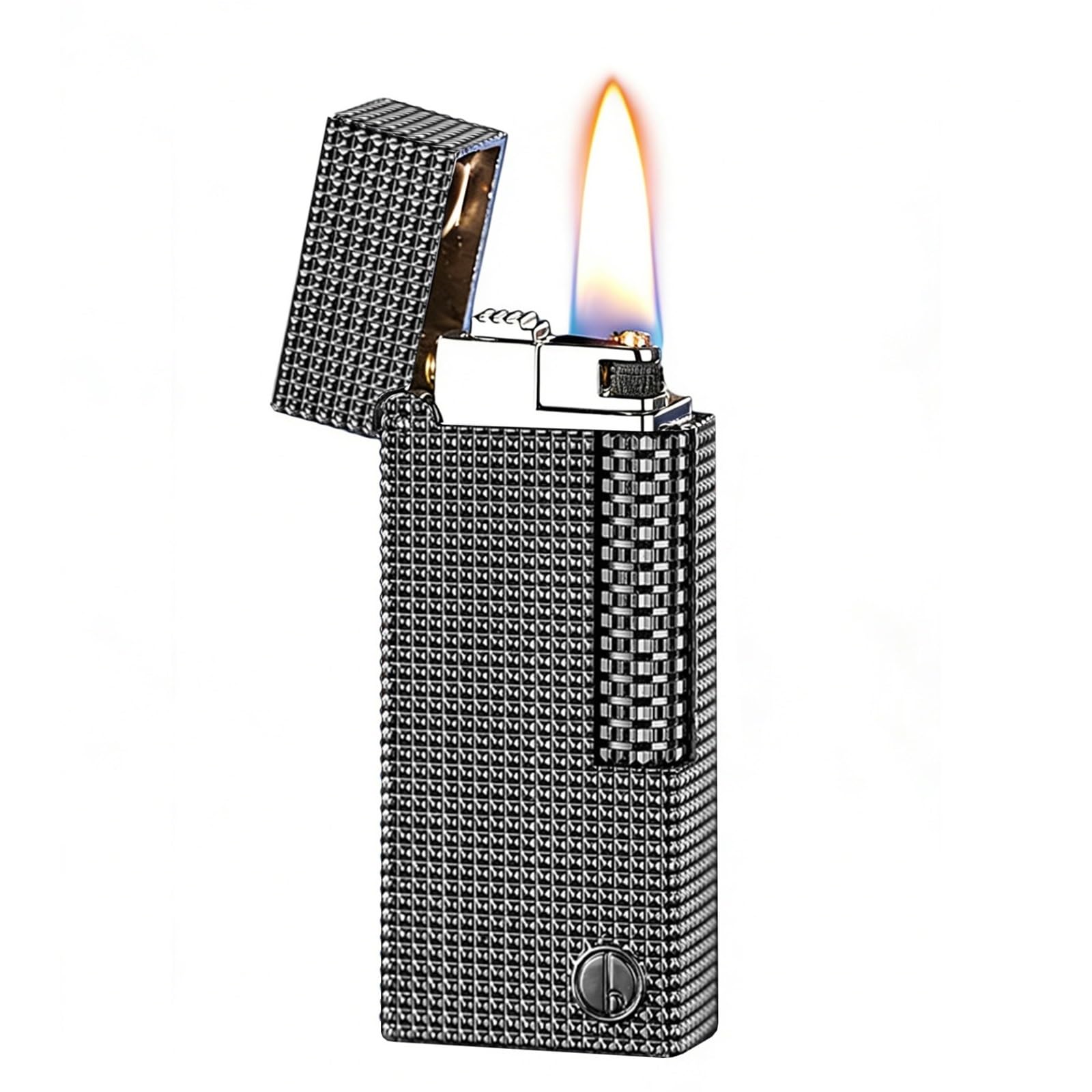 Encendedor de queroseno recargable con encendido deslizante suave