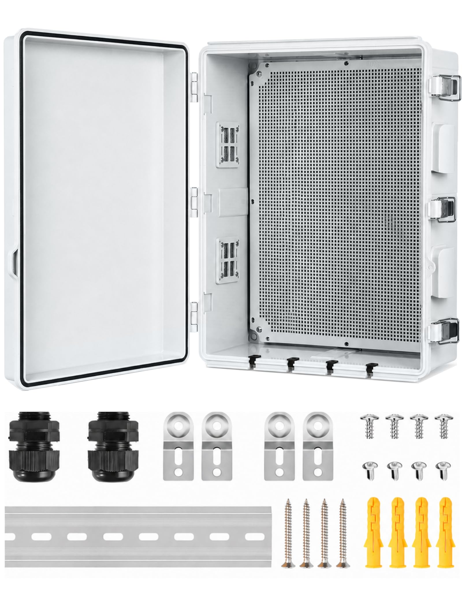 Vented Outdoor Electrical Box - Waterproof & Durable -14