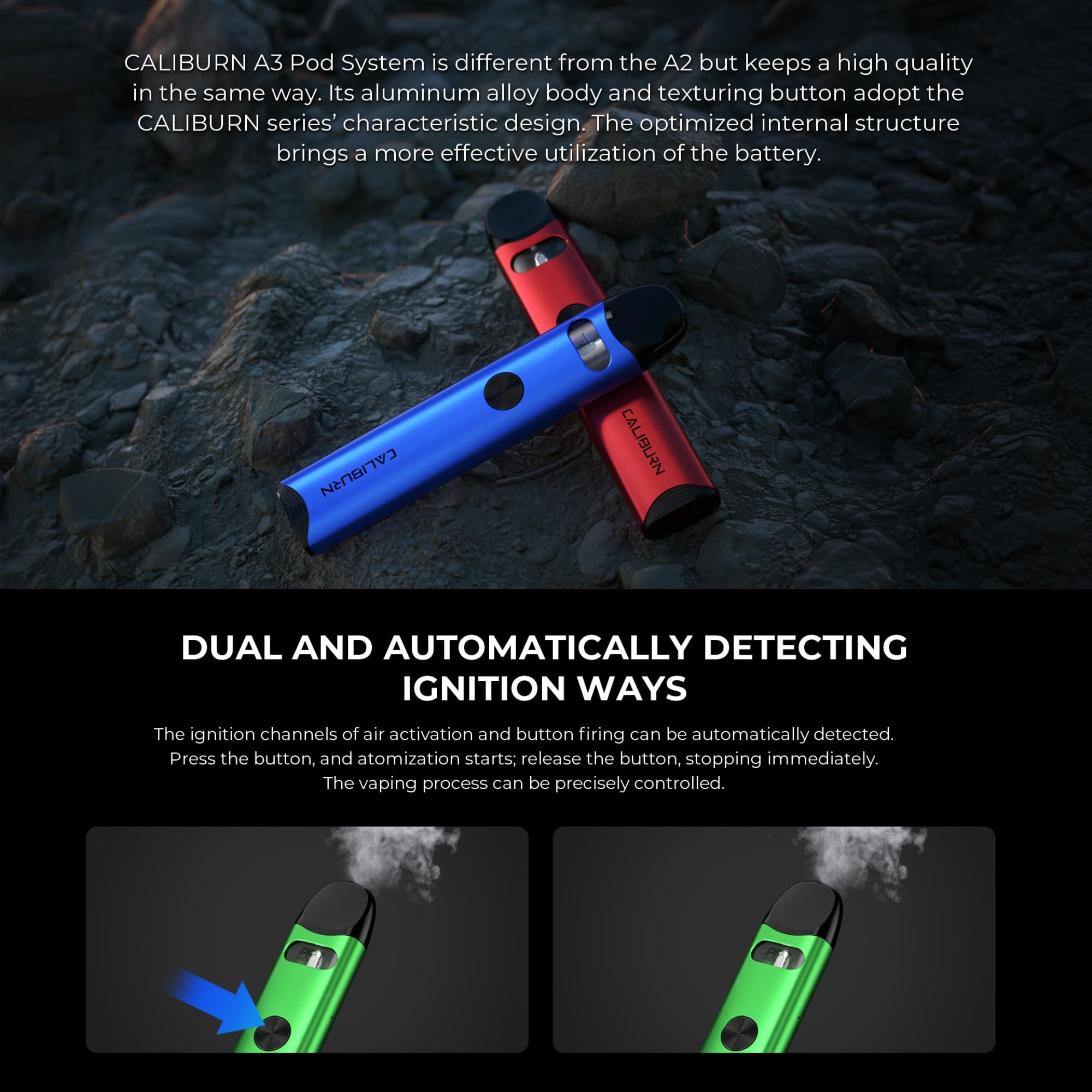 Uwell Caliburn A3 Vape Starter Kit