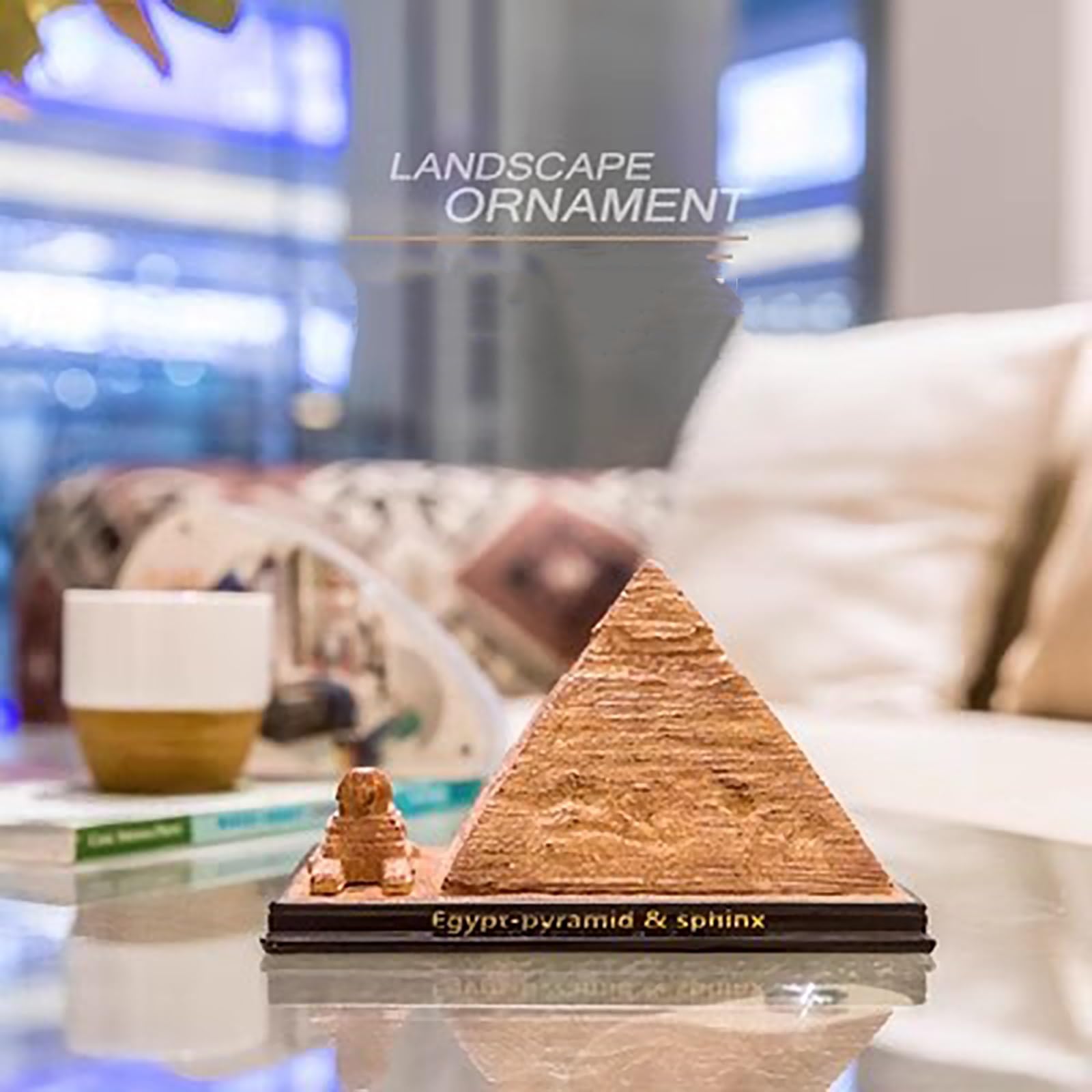 ビンテージクォ-ツホログラムリストウォッチ(スフィンクス、ピラミッド