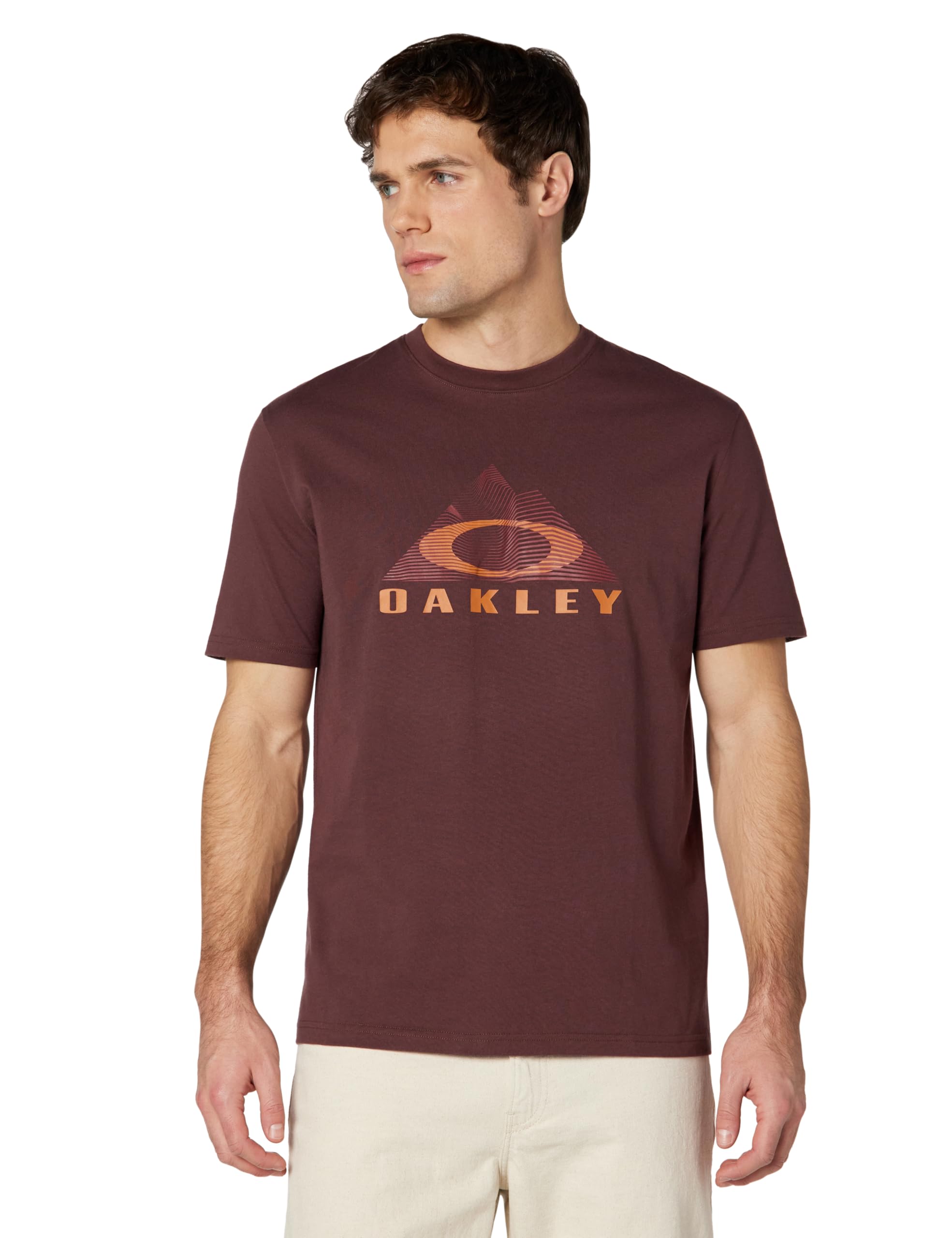 Oakley Men's T-Shirt, Grenache, Medium
