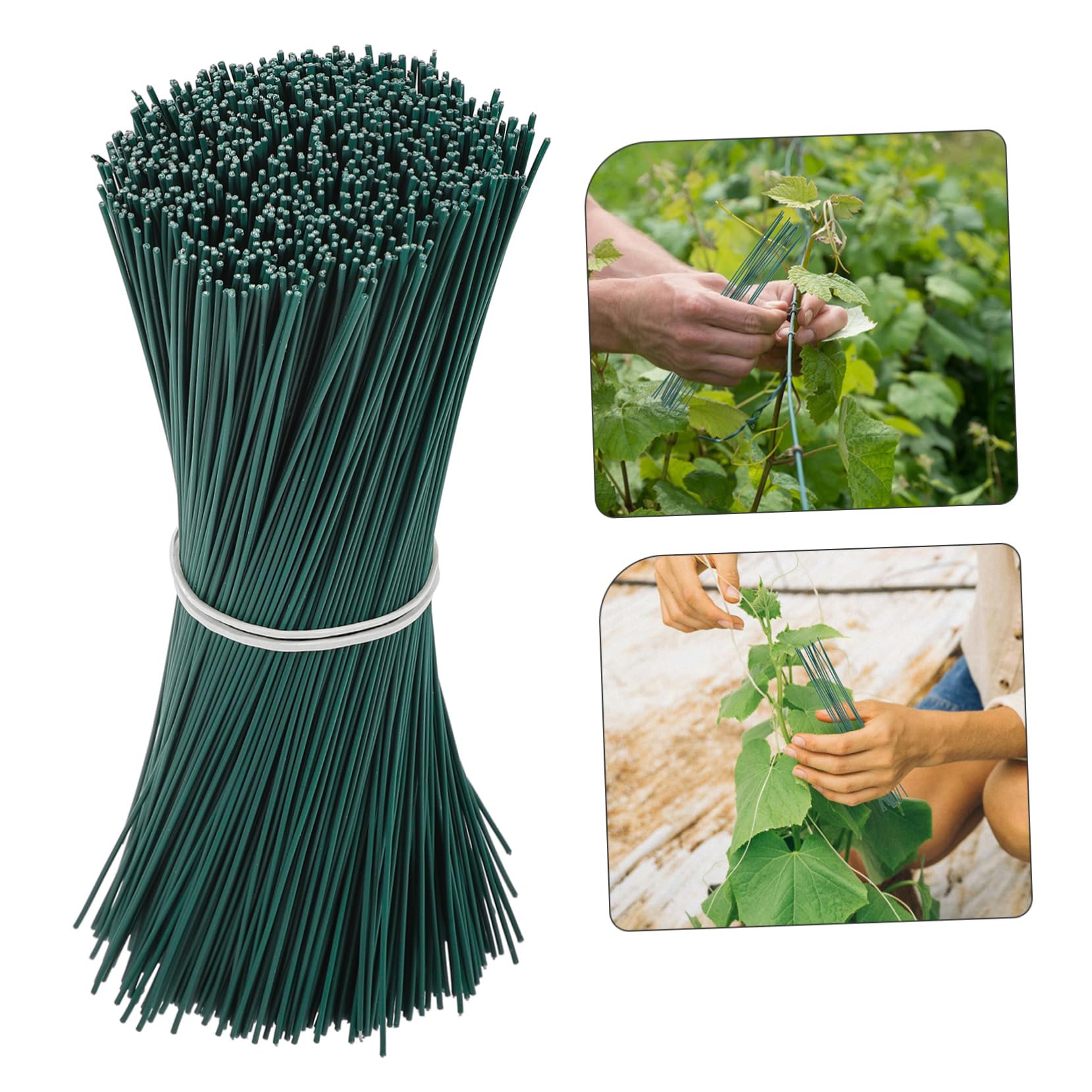 Milisten 4000pezzi Legature Flessibili per Piante Fili di Riutilizzabili per Giardinaggio per Legare Rami e Sostenere Viti Alta Resistenza e Versatilità