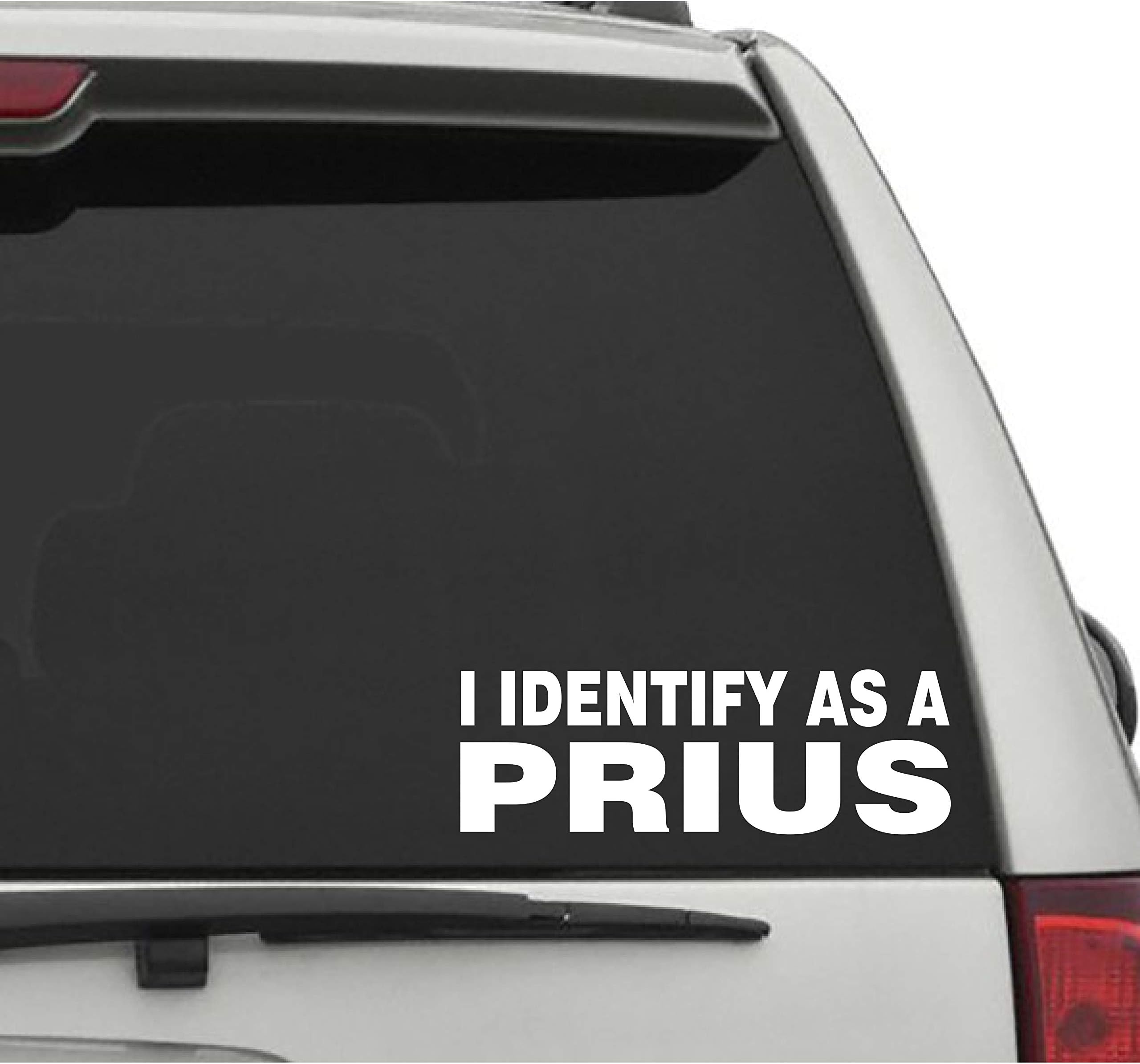 Seek Racing I Identify AS A Prius Decal - CAR Truck Window Laptop Sticker
