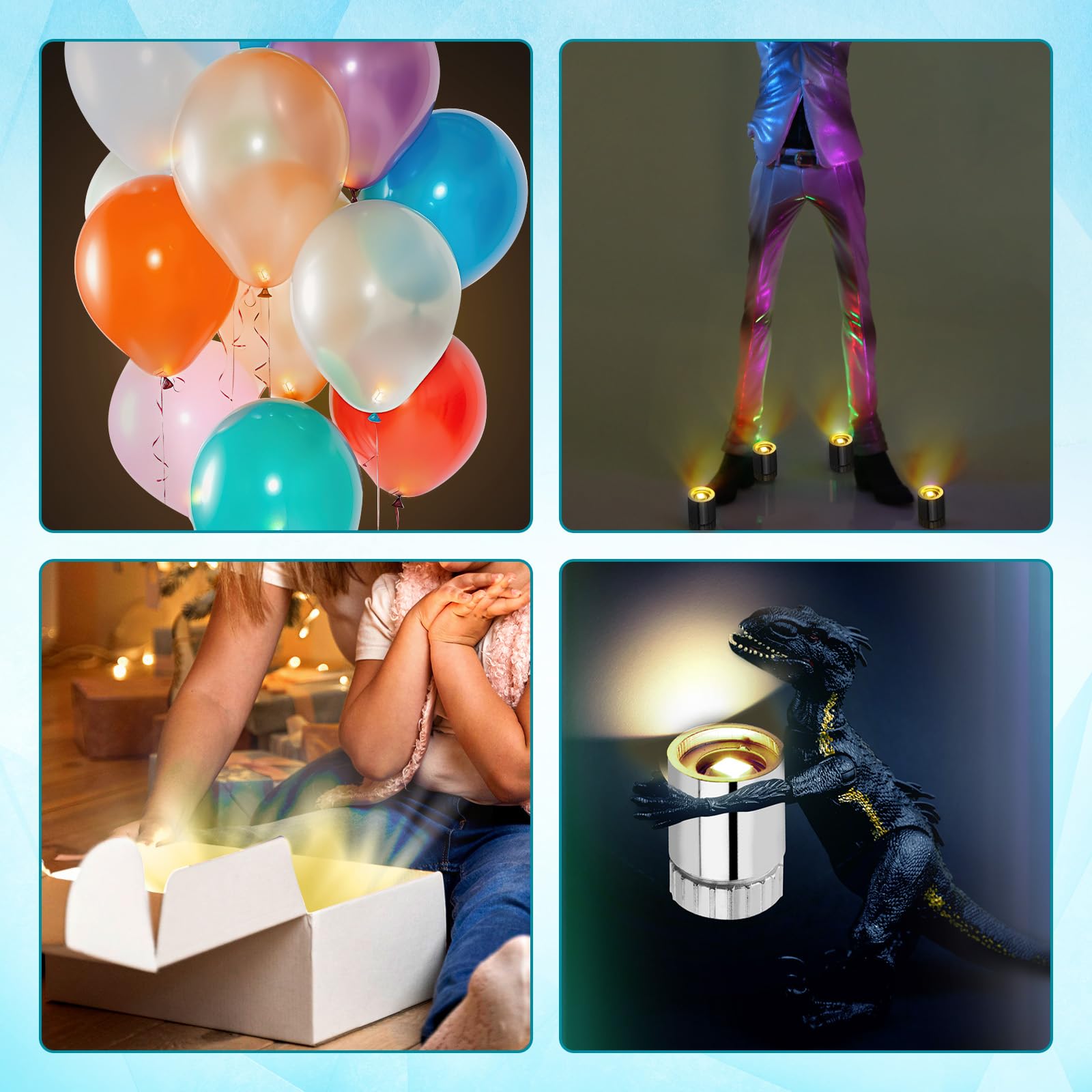 50 Sztuk Miniaturowych Lampek LED z 25 Bateriami, Zasilane Bateryjnie Miniaturowe Lampki Elektryczne do Lampionów Papierowych Akcesoriów do Domków dla Lalek (Ciepła Biel)