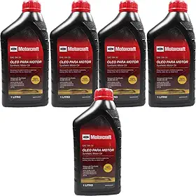 Kit 5 Oleo Motorcraft 5w30 Ford Sintético