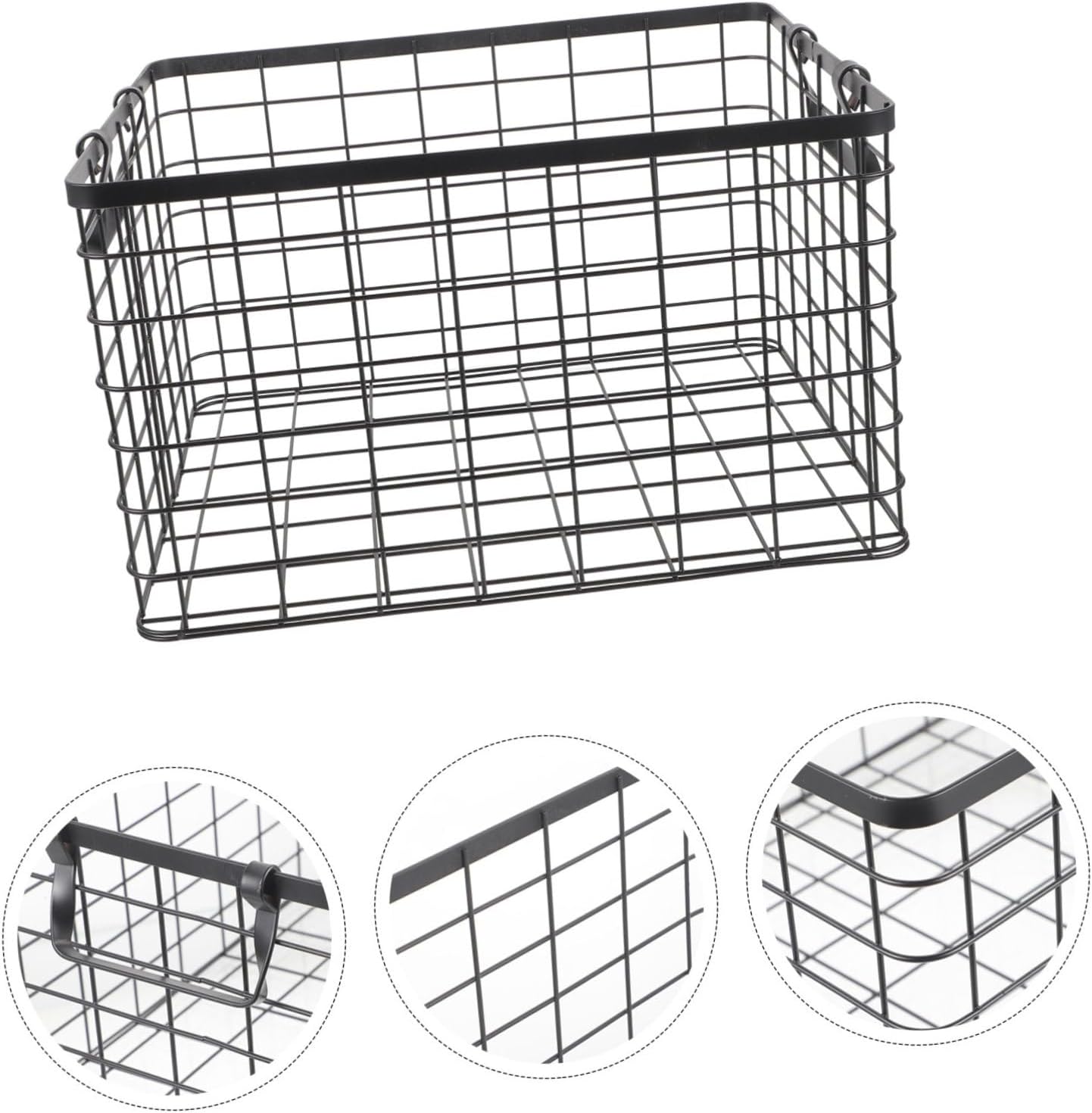 VICASKY Fireplace Log Holder Capacity Storage Basket Camping Firewood Basket for Organize