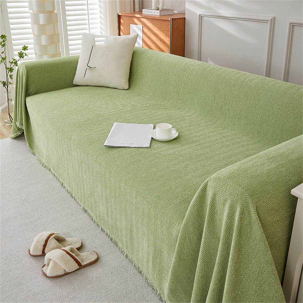 Couverture Canapé Housse de Canapé 1/2/3/4 Places Plaid Canape Meridienne Couverture antidérapante Protection Canape Chat Chiens Anti Griffe(B,180x280cm)