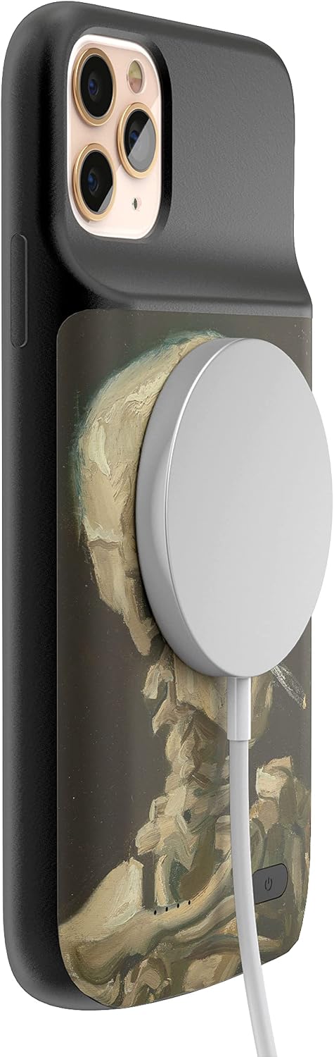Van Gogh Skull of a Skeleton with Burning Cigarette Phone Case Power 2.0 / iPhone 13 Pro