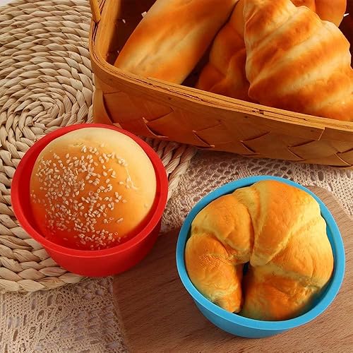 Miniatura 9 de Molde redondo de silicona para tartas, utensilios para hornear reutilizables para trufas, gelatina, postres para hacer mousse, postres, moldes para