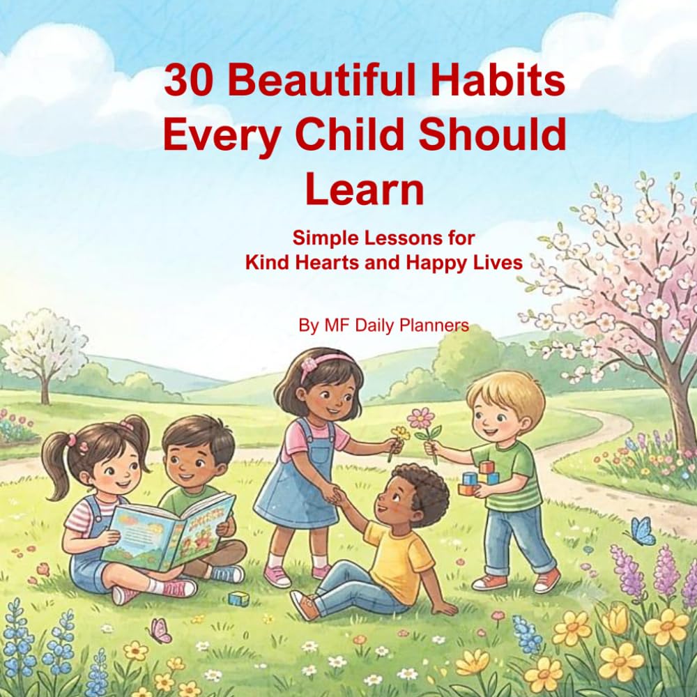 30 Beautiful Habits Every Child Should Learn: Simple Lessons for Kind Hearts and Happy Lives