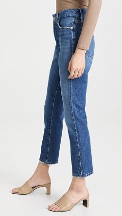 Good American Women's Good Classic Jeans, Blue844, 4