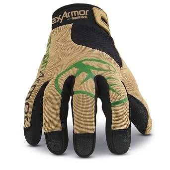 HexArmor ThornArmor 3092 Heavy Duty Outdoor Landscaping Work Gloves with Puncture Protection, Small