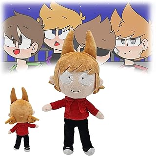 GUOZHI Eddsworld Plush Doll, Tord Eddsworld Toy, EDD/Matt/Tom/Tord Eddsworld Plush Really Cute Matt,Tom,EDD,Tord Doll Toys for Fans of Eddsworld (C)