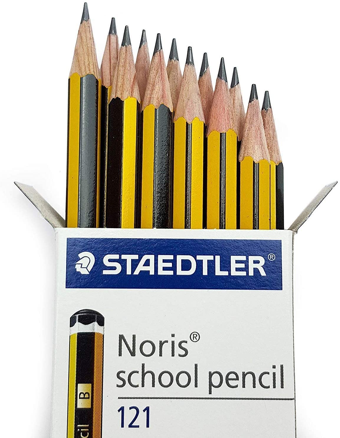Scatola Da 36 Matite Staedtler Noris H, La Classica Gialla E Nera Per Scuola E Ufficio