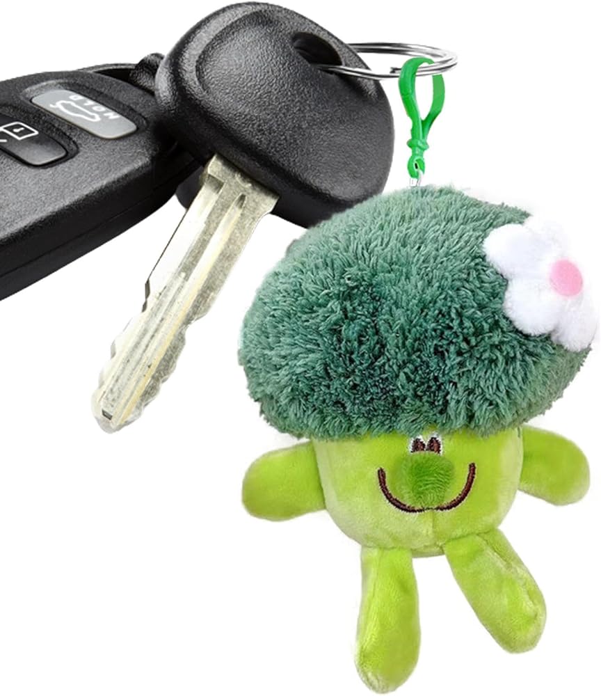 Amazon.co.jp: ブロッコリーぬいぐるみキーホルダー - カワイイイン