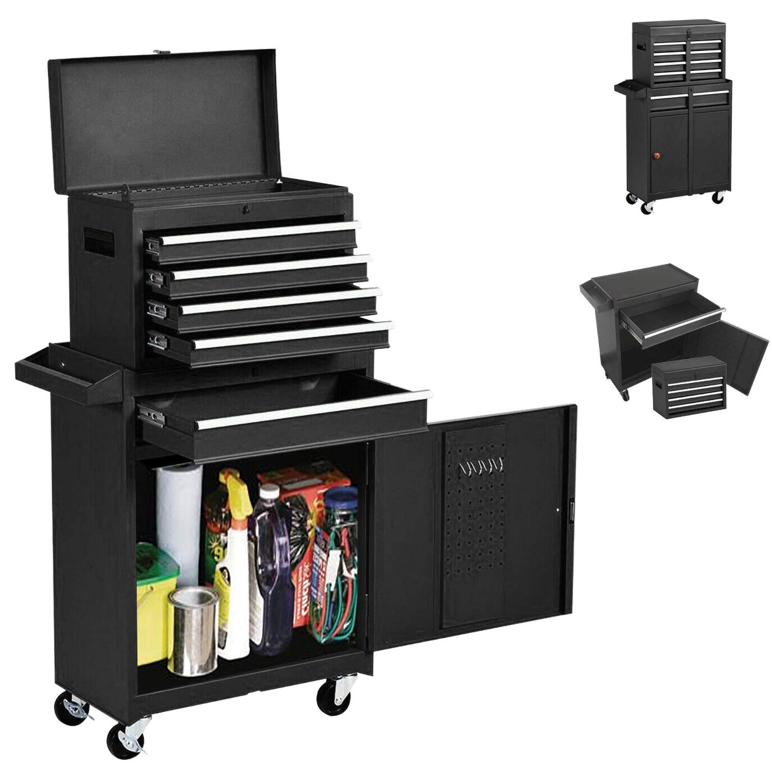 Buy Large Tool Chest,Rolling Tool Chest, Tool Chest with Wheels, Large