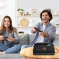 Vista 6 de Base de carga para Nintendo Switch 2, Switch 2 Joycons Dock para 2 Joycons, estación de soporte de cargador Joycons con indicación LED y cable