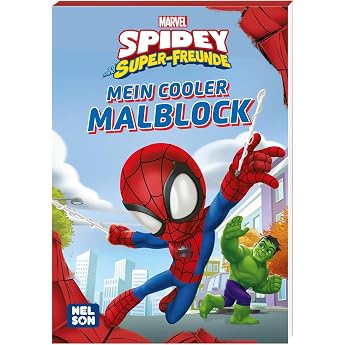 MARVEL Spidey und seine Super-Freunde Mein cooler Malblock Malblock