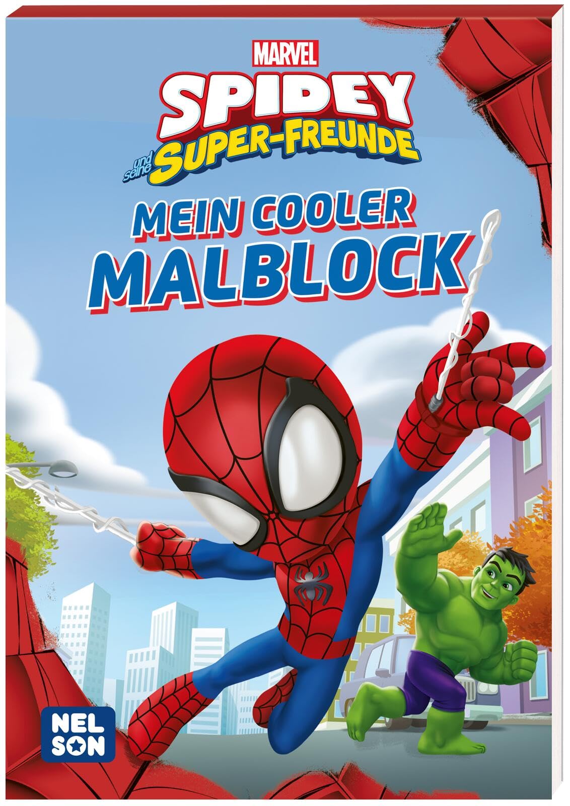 MARVEL Spidey und seine Super-Freunde: Mein cooler Malblock: Malblock